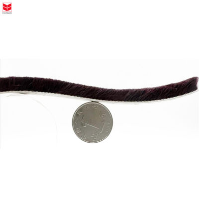 Windschutz-Selbstklebende Pfahl-Wetterband-Dichtungen Bürstenband für Türfenster und schwarze/graue/braune/weiße/andere Farben