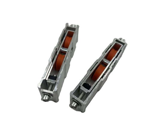 Langlebige CLJ Zinklegierung Custom Door Window Roller Pulley Wheel Anpassbar