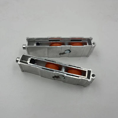 Langlebige CLJ Zinklegierung Custom Door Window Roller Pulley Wheel Anpassbar