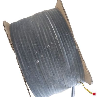Selbstklebendes Wetterstrip für LED-Streifen 5 Meter Schwarz Schalldicht