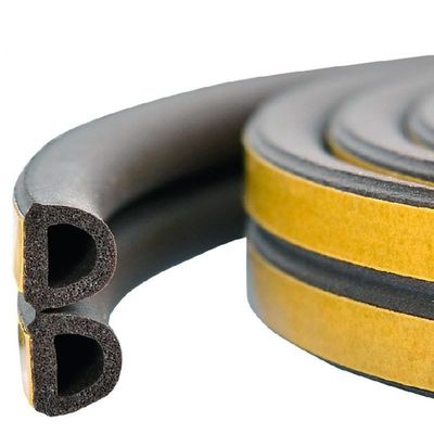 Aluminium-Fensterzubehör EPDM Gummi-Dichtungsstreifen Stapel Höhe 3-25mm Breite 3-50mm Perfekt für Schiebetüren und Fenster