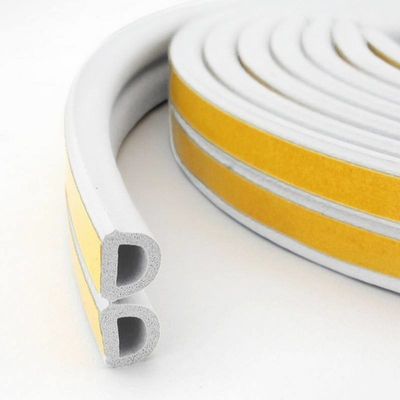 Türen und Fenster Selbstklebstoff EPDM Sponge Gummi Versiegelung Streifen in Farben mit Stapelhöhe von 3-25mm und Breite von 3-50mm