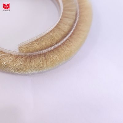 CLJ Aluminiumlegierung Türrahmen Seitengewetter Stripping Bürste für Wohnung Stapel Höhe 3-25mm Breite 3-50mm