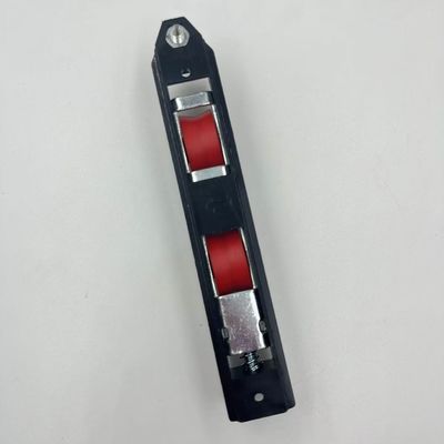 Schwarze Schiebetürrollen V-Rohr Aluminium-Schiebetürrollen