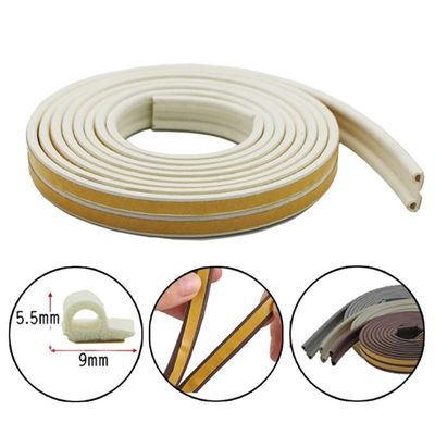 100% PP Pfahlhöhe 25 mm Breite 50 mm Türdichtung Gummiverschluss für Fenster und Türen aus Aluminium