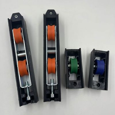 Farben WITZ/ANDERE Schwerlast-Doppelschiebetür-Rolle Schiebetür aus Edelstahl