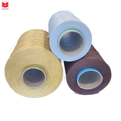 Färbtes Pp-Monofilament Multifilament 2 mm 3 Schichten DTY BCF Polypropylengarn für Stricktüten