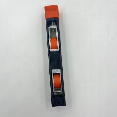 Doppel-Nylon-Lager Schiebetür- und Fensterrolle für Wohnungsbauprojekte