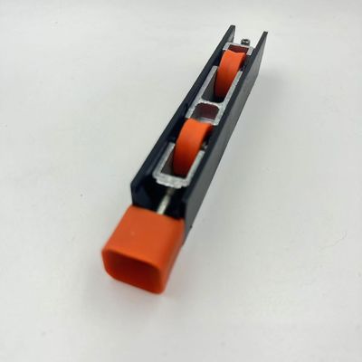 Doppel-Nylon-Lager Schiebetür- und Fensterrolle für Wohnungsbauprojekte