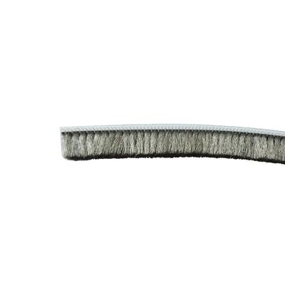 Grau Schwarz Langes Weiches Mohair Haariness Bürste Siegel Moderne Jalousien und Türzubehör
