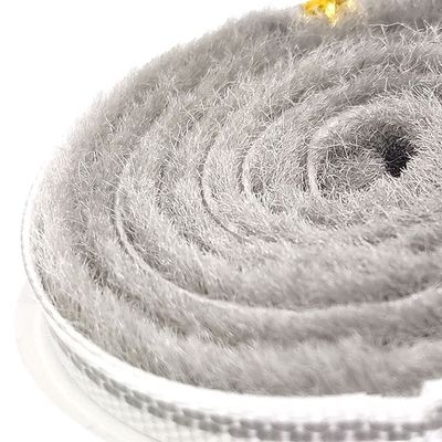 Moderne Design-Stil CLJ Flossen Wind- und Staubdichte Mohair-Bürste mit Kunststoff-Weatherstripping und 3-25mm Pfahlhöhe