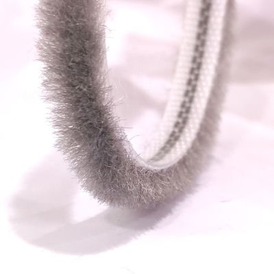 Moderne Design-Stil CLJ Flossen Wind- und Staubdichte Mohair-Bürste mit Kunststoff-Weatherstripping und 3-25mm Pfahlhöhe