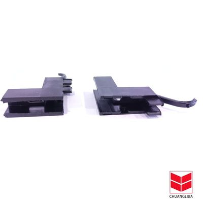 Custom L-Form Aluminium Schiebetür Glas Boden Roller Nylon Einzelrad für kommerzielle