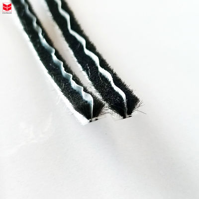 3-50mm Breite Flossen Wolle Pfahl Fenster Gewebte Siegel Streifen Pinsel Pfahl Wetterstreifen mit 3-25mm Pfahl Höhe und modernes Design