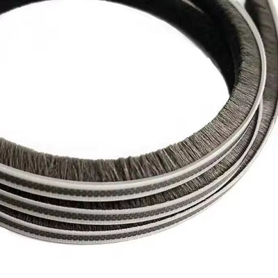 Pinsel Wetter Stripping Card-Slot Siegel Streifen Pile Wetterstreifen für Türfenster in schwarz/grau/braun/weiß/andere Farben