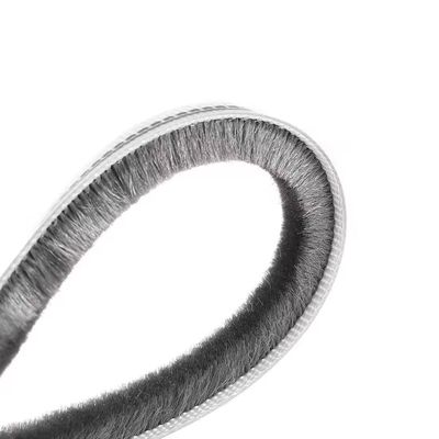 Möbel Tür Anti-Kollisions Bürste Siegel Wolle Stapel Wetterstreifen mit Stapel Höhe von 3-25 mm und Breite von 3-50 mm
