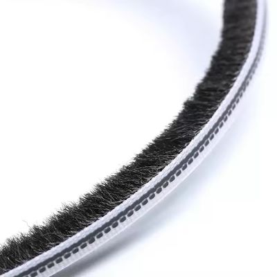 Pfahlhöhe 3-25mm Breite 3-50mm 100% PP Aluminiumlegierung Streifen Bürste Wetter Stripping für Apposite Tür von CLJ Schiebetür