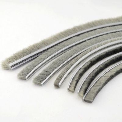 3-25 mm Wollstapelstreifen zur Wetter- und Schalldämmung Aluminiumfenster in schwarz/grau/braun/weiß/anderen Farben