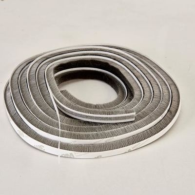 Moderne Wohnung Aluminium Fenster und Türen Zubehör mit Flossen Wolle Stapel Wetterstreifen