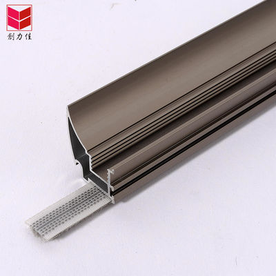 Aluminium-Tür- und Fensterstapel Wetterstreifen anpassbar Schwarz/Grau/Braun/Weiß/ANDER