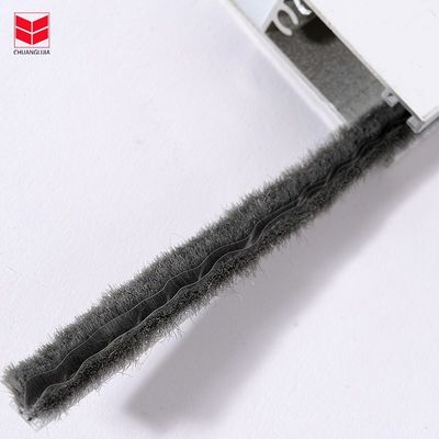 Schwarz/Grau/Braun Hotel Flossen Siegel Wollstapel zur Staubdichtung und Windschutz anpassbar