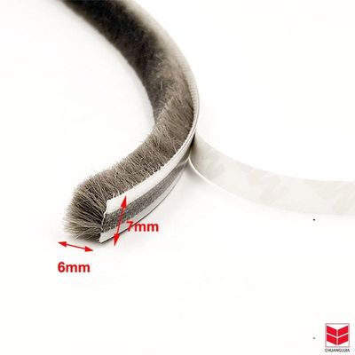 Wollstapel Wetterstreifen für Aluminium Tür und Fenster Stapel Höhe 3-25mm / Breite 3-50mm 100% PP