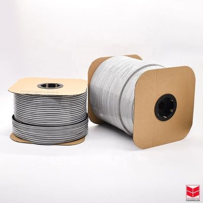 100% Pp Material Wolle Pile Wetterstreifen mit modernem Design-Stil und ISO9001 2008 Zertifikat aus in schwarzgrauen Farben
