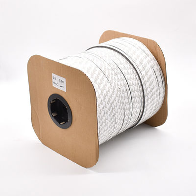 100% Pp Material Wolle Pile Wetterstreifen mit modernem Design-Stil und ISO9001 2008 Zertifikat aus in schwarzgrauen Farben