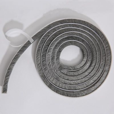 3-25mm Pfahlhöhe Grau Schwarz Custom Wolle Pfahl Tür und Fenster Wetterstreifen Selbst mit und ISO9001 2008 Zertifizierung