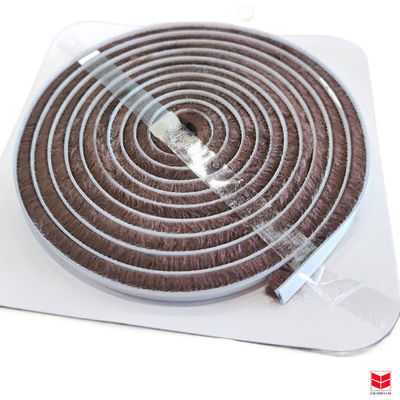 6.8*5/6/7/8 Pinsel Pfahl Siegel Streifen für Tür und Fenster Modernes Design Pfahl Höhe 3-25mm Breite 3-50mm
