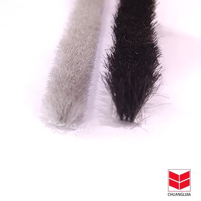 3-25mm Pfahlhöhe Kunststoff Flossen Siegel Wolle Pfahl für modernes Design Siegelflossen Wetterstreifen