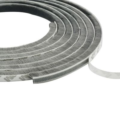 Moderne Staubdichte Türdichtungen mit 100% PP-Pile-Wetterstreifen und Heißschmelzklebstoff